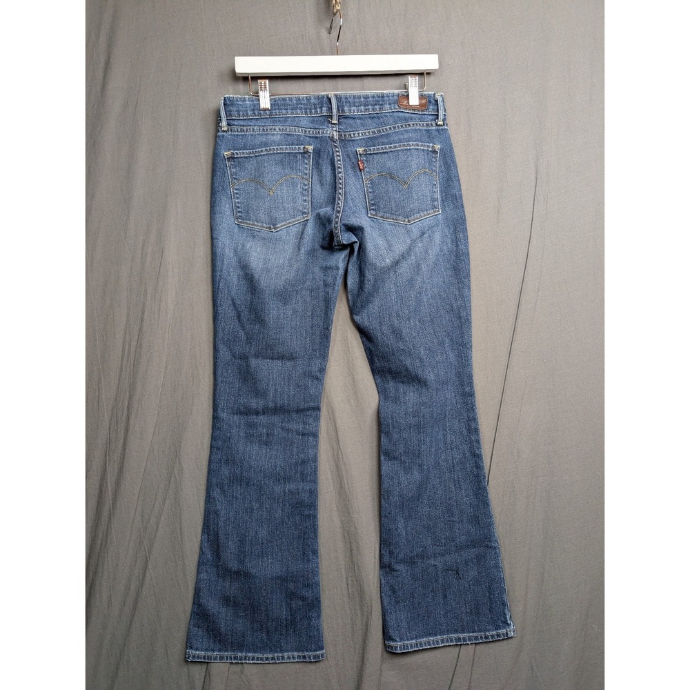 Levi's 515 Bootcut Jeans Women's Size 29 X 30 Medium Wash Blue‎ Denim Low Rise - Picture 4 of 7